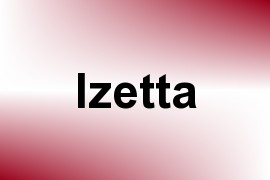 Izetta name image