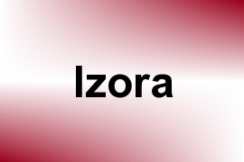 Izora name image