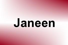 Janeen name image