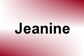 Jeanine name image