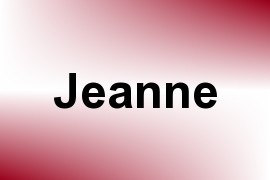 Jeanne name image