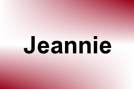 Jeannie name image