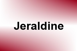 Jeraldine name image