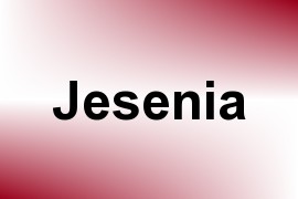 Jesenia name image