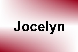 Jocelyn name image