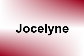 Jocelyne name image