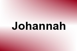 Johannah name image