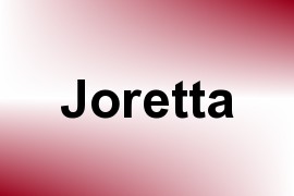 Joretta name image