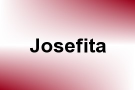 Josefita name image