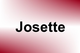 Josette name image