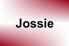 Jossie name image