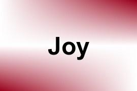 Joy name image