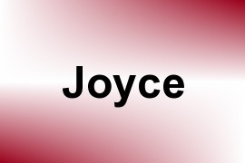 Joyce name image