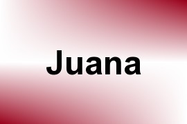 Juana name image