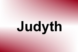 Judyth name image