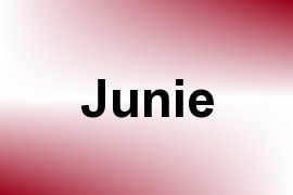 Junie name image