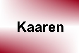 Kaaren name image