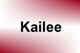 Kailee name image