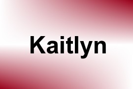 Kaitlyn name image