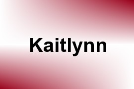 Kaitlynn name image