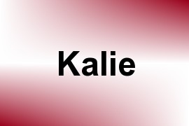 Kalie name image