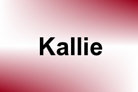 Kallie name image