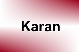 Karan name image