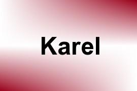 Karel name image