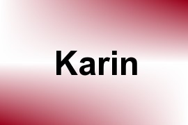 Karin name image