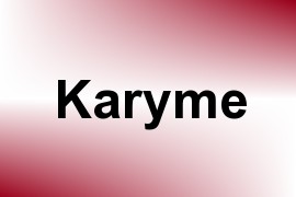 Karyme name image