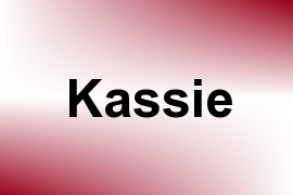 Kassie name image