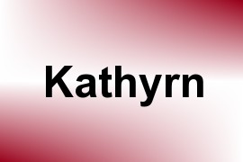 Kathyrn name image