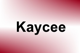 Kaycee name image