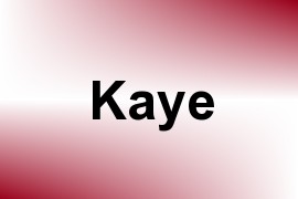 Kaye name image