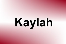 Kaylah name image