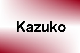 Kazuko name image