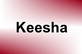 Keesha name image