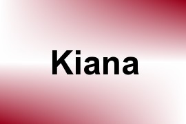 Kiana name image