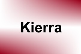 Kierra name image