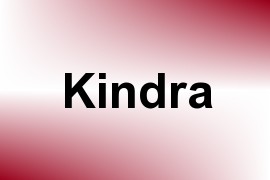 Kindra name image