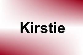 Kirstie name image