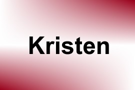 Kristen name image