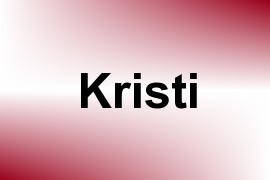 Kristi name image