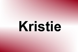 Kristie name image