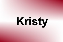 Kristy name image