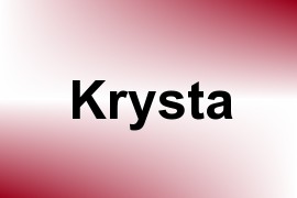 Krysta name image