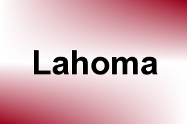 Lahoma name image