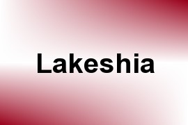 Lakeshia name image