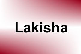 Lakisha name image