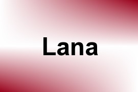 Lana name image